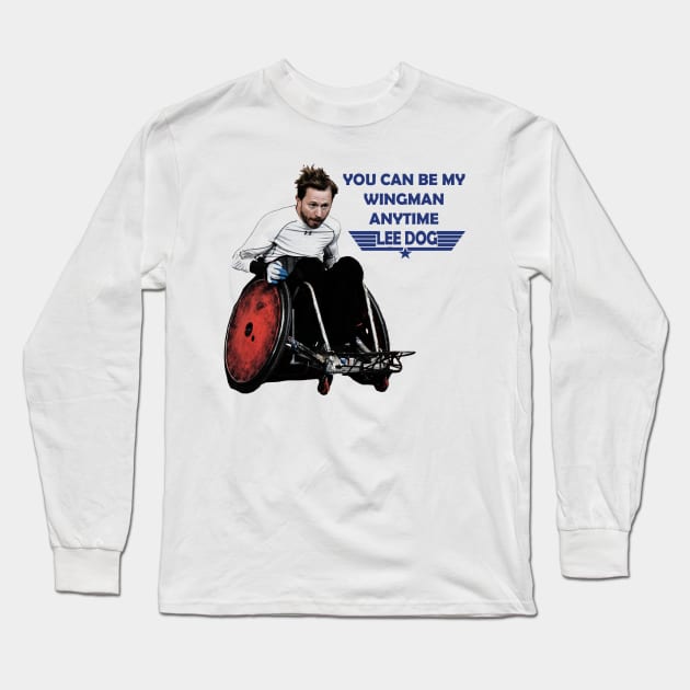 wingman Long Sleeve T-Shirt by Boy without Legs